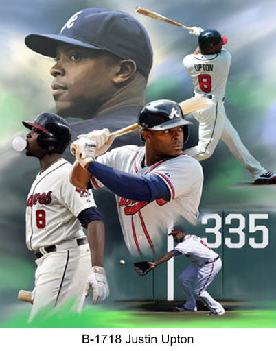 B-1718-Justin Upton