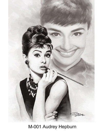 m-001 Audrey Hepburn