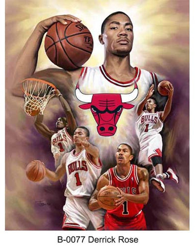 B-0077-Derrick Rose