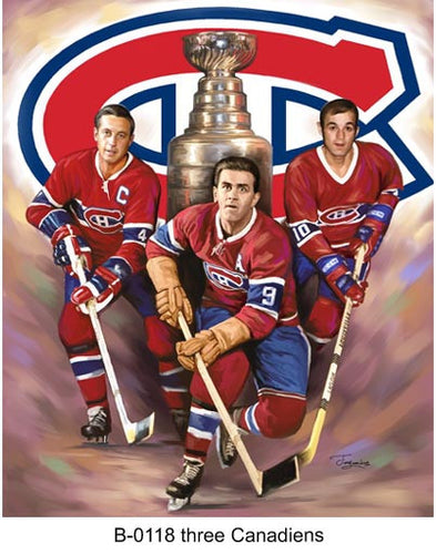B-0118-three Canadiens