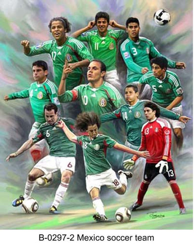 B-0297-2-Mexico Soccer Team