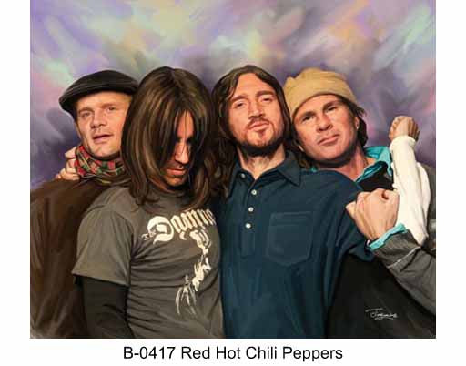B-0417 Red Hot Chili Peppers