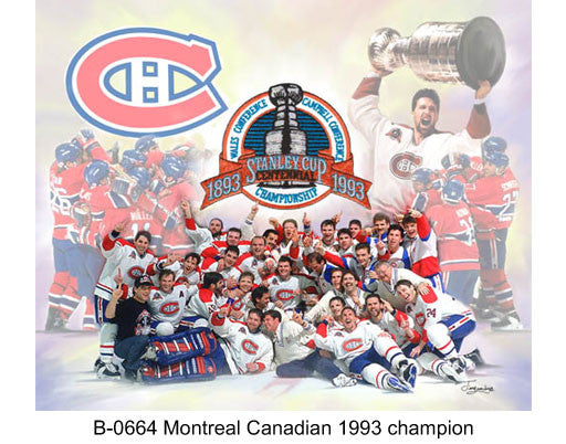 B-0664-Montreal Canadian 1993 champion
