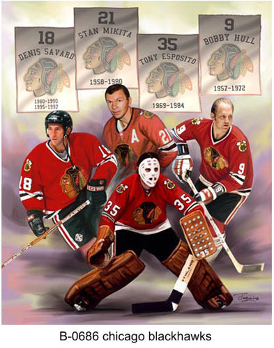 B-0686-chicago Blackhawks