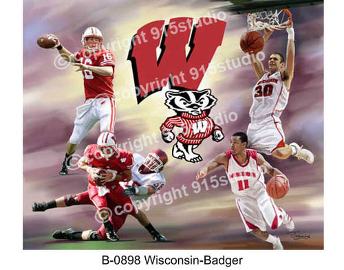 B-0898-Wisconsin-Badger