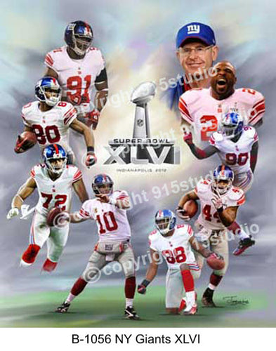 B-1056-NY GIants XLVI