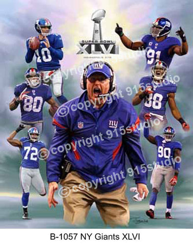 B-1057-NY Giants XLVI