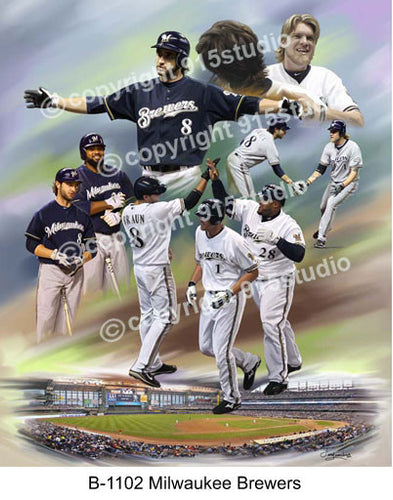 B-1102-Milwaukee Brewers