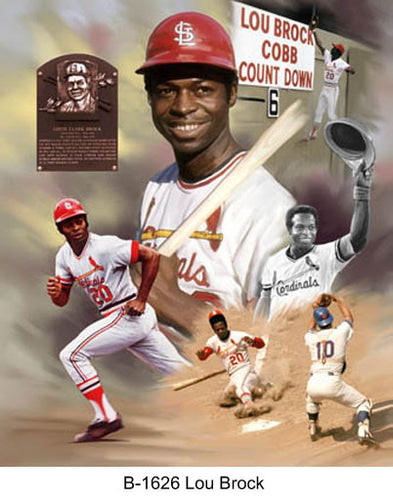 B-1626-Lou Brock