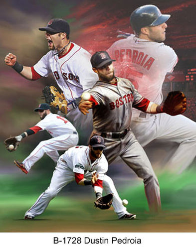 B-1728-Dustin Pedroia