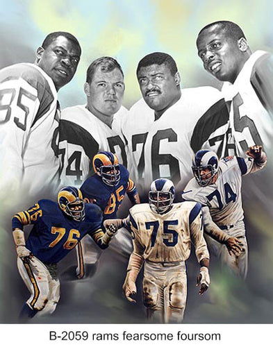 B-2059-Rams Fearsome Foursom