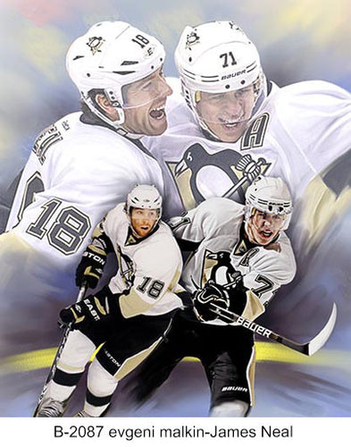 B-2087-Evgeni Malkin-James Neal