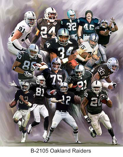 B-2105-Oakland Raiders