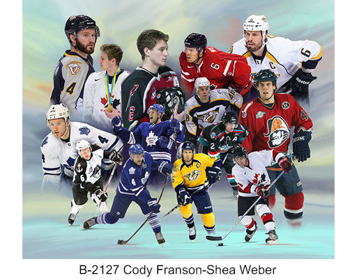 B-2127-Cody Franson-Shea Weber