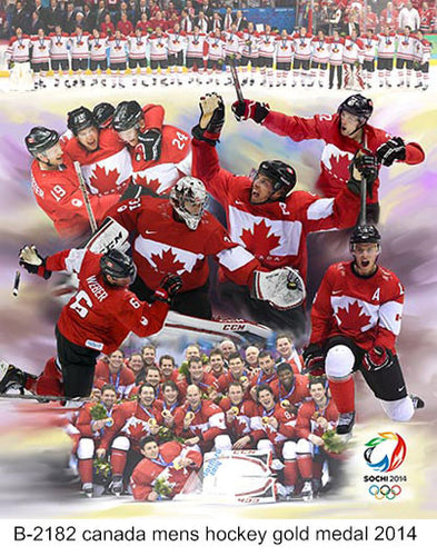 B-2182-Canada Mens HOckey Gold Medal 2014