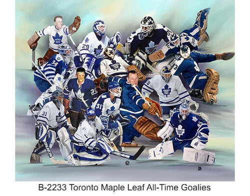 B-2233-Toronto Maple Leaf All-Time Goalies