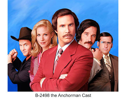 B-2498 the Anchorman Cast