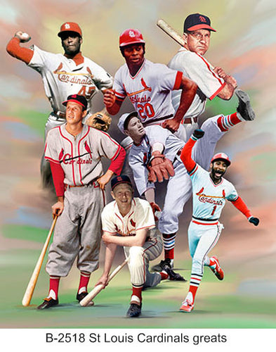 B-2518-St Louis Cardinals greats
