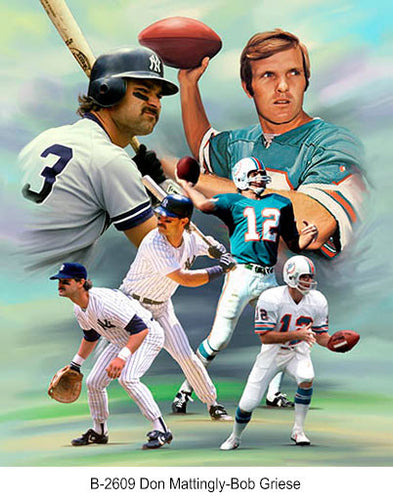 B-2609-Don Mattingly-Bob Griese