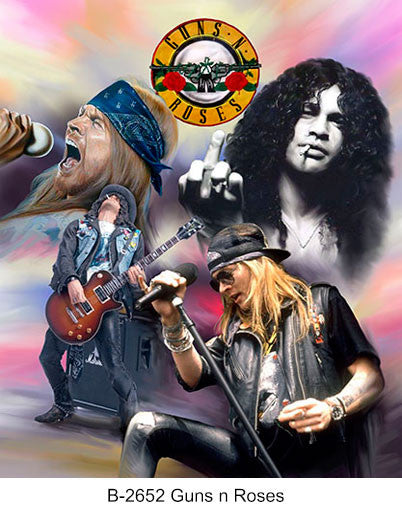 B-2652 Guns n Roses – Pix To Last