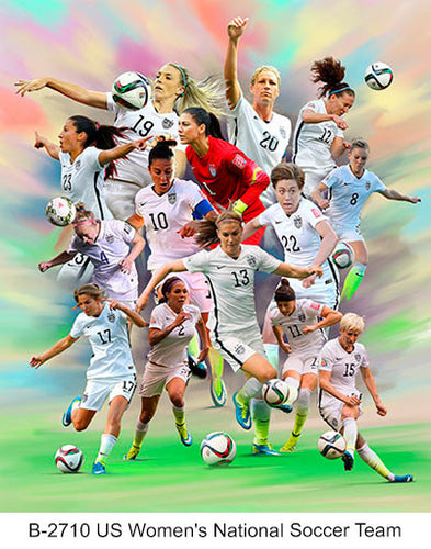 B-2710-US Women‘s National Soccer Team
