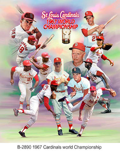B-2890-1967 Cardinals World Championship