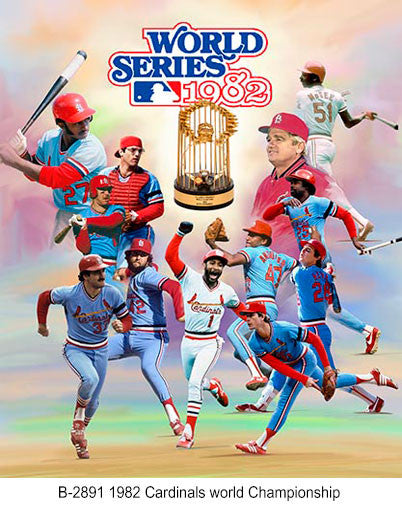 B-2891-1982 Cardinals World Championship – Pix To Last