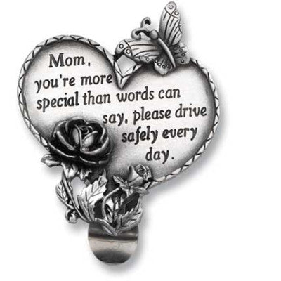 KVC321_L Rose -Mom Visor Clip