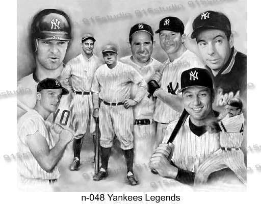 N-048-Yankees Legends – Pix To Last