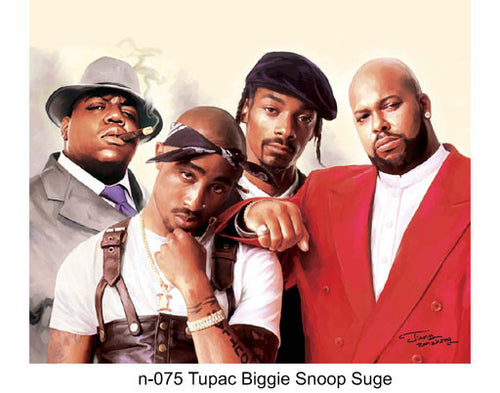 N-075 Tupac Biggie Snoop Suge