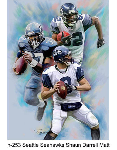 N-253-Seattle Seahawks Shaun Darrell Matt