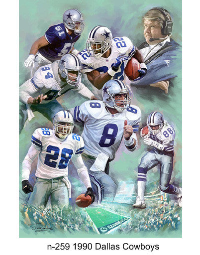 N-259- 1990 Dallas Cowboys – Pix To Last