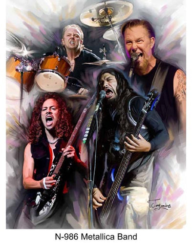 N-986 Metallica Band
