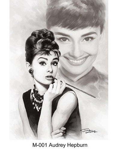 m-001 Audrey Hepburn